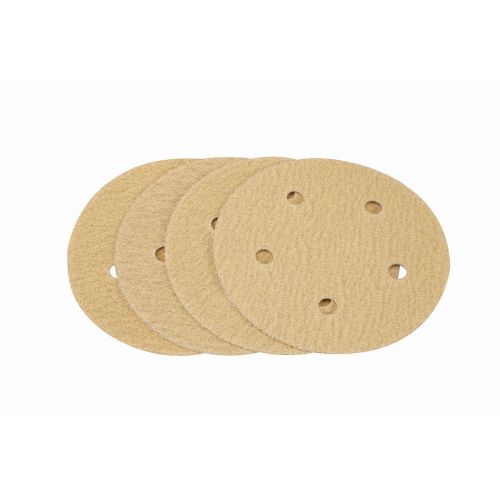 5 in. 100 grit hook and loop sanding discs 4 pieces aluminum oxide abrasive for sale