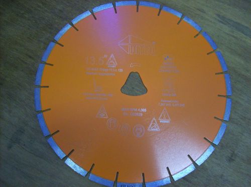 13 1/2&#034; Orange Liberty Bell Blade for Soff Cut Saw - Early Entry Concrete Blade