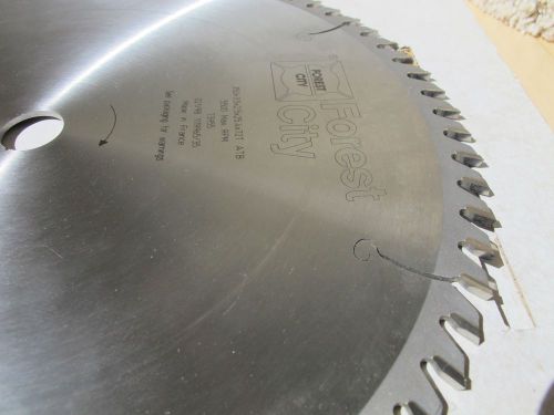 New 72 Tooth Forest City Saw Blade - 14&#034; or 350mm Panel Saw C-4 Carbide Forrest