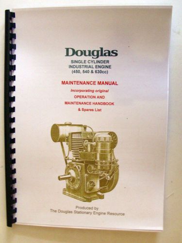 Manual for douglas sv industrial engines for sale