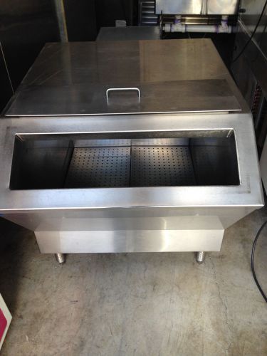 Stainless Steel Ice Bin