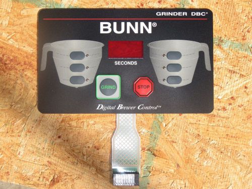 BUNN SWITCH, MEMBRANE G9-2T DBC, 29975.0000