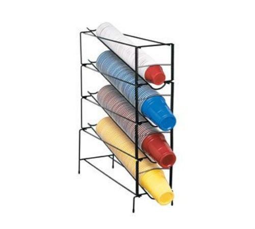 Dispense-rite (wr-ct-4) 4-section beverage cup dispensing rack for sale