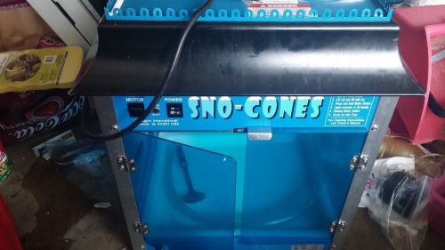HEAVY DUTY COMMERCIAL COUNTER TOP SNOW CONE MACHINE