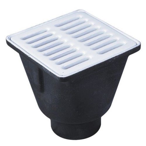 Fs-712-1 watts 8&#034;x8&#034; ci floor sink with aluminum dome with a nb frame and grate for sale
