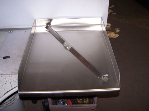 NEW JUST STAINLESS STEEL 24&#034; X 30&#034; DRAINBOARD SQUARE CORNER SINKS ONLY
