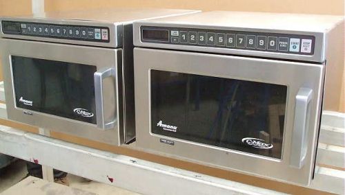 (2) Amana Microwave Model-HDC18