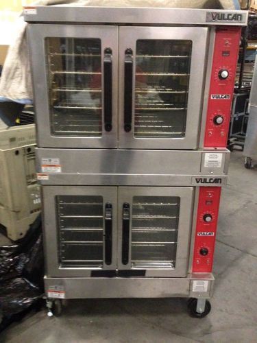 Used Vulcan Electric Double Stack Full Size Convection Oven, Model VC4ED