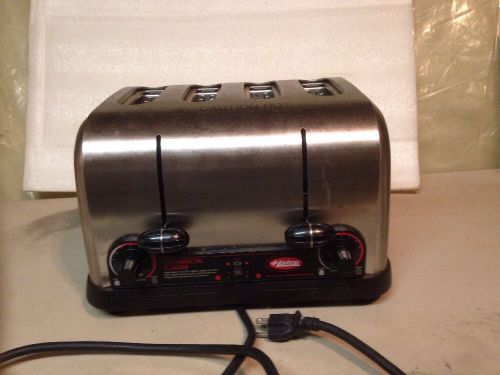 USED HATCO TPT 120 R 4 SLICE FOOD SERVICE STAINLESS COMMERCIAL TOASTER