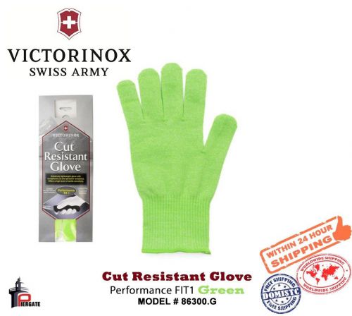 Victorinox SwissArmy Safety Cut Resistant Glove Performance FIT1, Green 86300.G