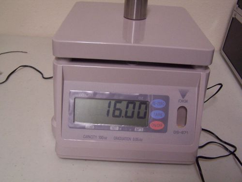 Rice Lake DIGI DS-671 Portable Digital weighing Scale,Dual Display 3 x0.001 lb