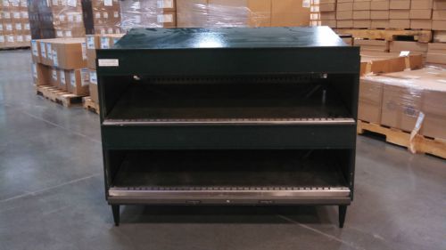 Hatco grsds-41d slanted double shelf  food warmer for sale