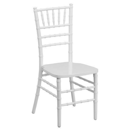 Flash Furniture SZ-WHITE-GG Flash Elegance Supreme White Wood Chiavari Chair
