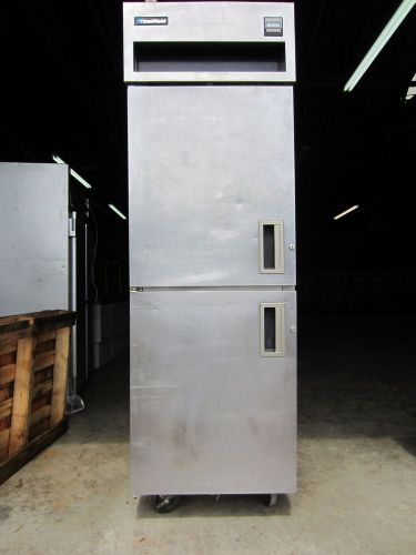 Delfield 26&#034; 2 Solid Half Doors Reach-In Refrigerator, 6025XL-SH
