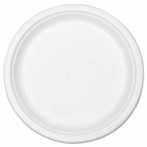 Stalk Market Compostable Tableware, 7&#034; Plate, White, 420/Carton (STMP011R)