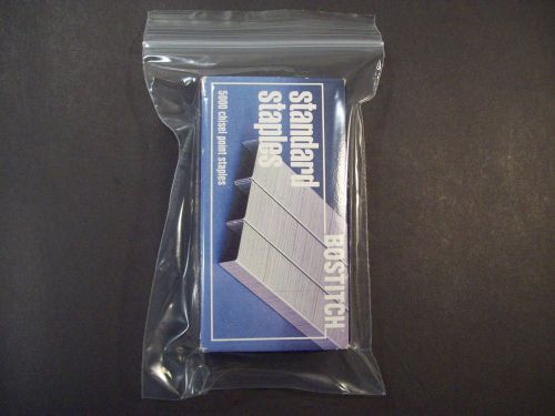 Bags reclosable ziplock 1500 count 5&#034; x 9&#034; poly clear storage 2 mil usa bayer for sale