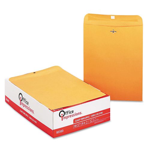 200 business envelopes 10x13 kraft clasp manila shipping catalog yellow brown for sale