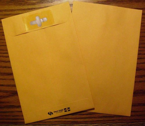 QUALITY PARK 43568 9 X 12 KRAFT CLEARCLASP AND GUMMED SEAL 83CT