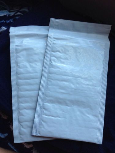 Ten  5X7 Poly Bubble Mailers White Us Seller And Us Ship