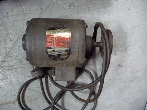 Rockwell Electric Motor, 1/2 HP, 3 Phase, 208/220/440