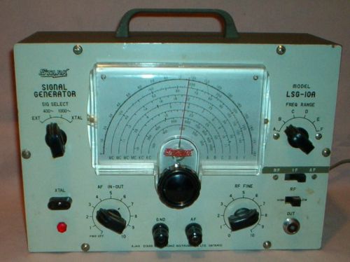 STARK Model LSG-10A - LABORATORY RF SIGNAL GENERATOR - TESTED - Ham Radio