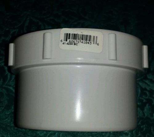 Canplas 414234bc pvc sewer 4 ftg c/o adapter for sale