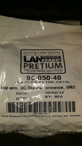 21 Corning Unicam SC OM2 connectors