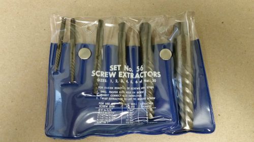 Chicago-latrobe 6pc- screw extractor kit- 65036 - set of 2 for sale