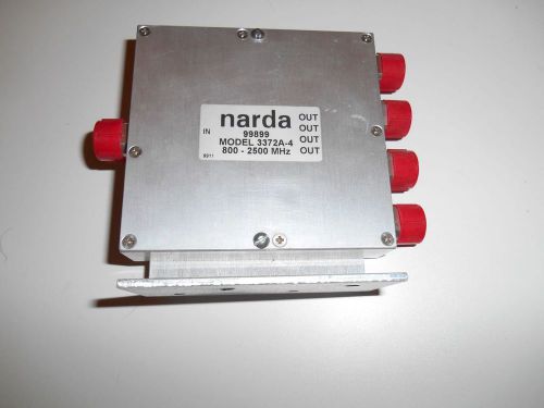 NARDA 99899 MODEL3372A-4 800 - 25-00 MHZ ON MOUNTING PLATE