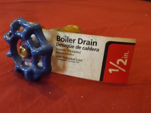 1/2&#034; american valve boiler drain female threaded fip inlet new plumbing hvac for sale