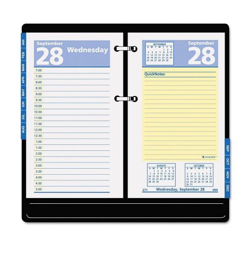 AT-A-GLANCE Quick Notes Recycled Desk Calendar Refill, 3 1/2&#034; x 6&#034; -2015 New