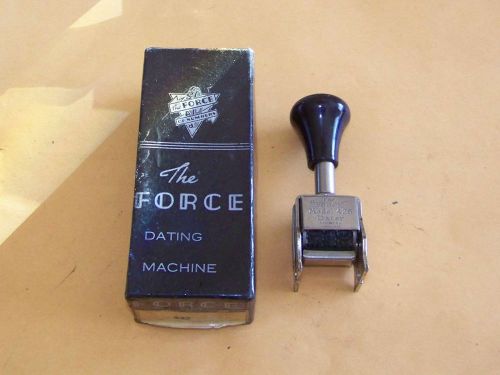 VINTAGE THE FORCE DATING MACHINE NO. 425