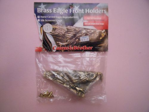 Cairns &amp; Brother Brass Eagle Front Holder