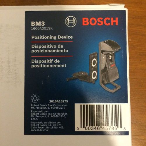 Bosch — positioning device accessory for line and point lasers — bm3 for sale