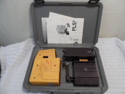 Pls 5 plumb, level, square with case tested working for sale
