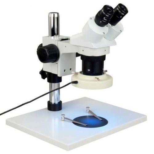 10x-20x-30x-60x binocular stereo microscope+80 led ring light for sale