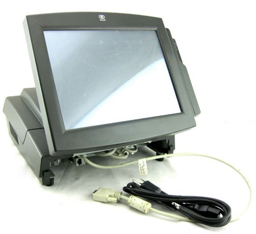 NCR 7460-2021-8001 POS Touch Screen 12.1” RealPOS Workstation Card Swiper