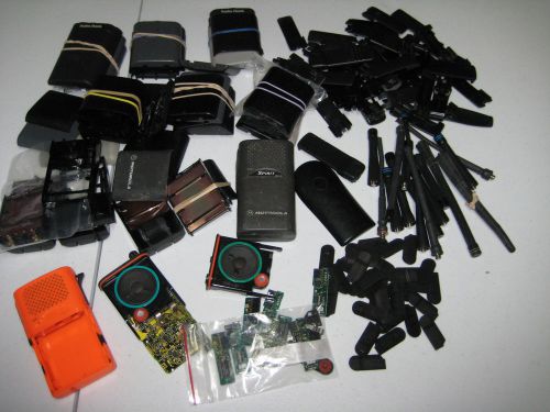 Used parts motorola two-way radio antennas,clips,covers...etc etc for sale