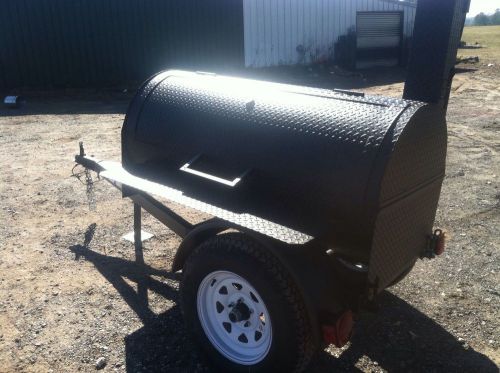 bbq Smoker Grill Trailer