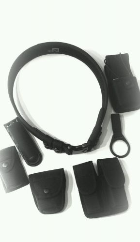 N.b.c. tactical duty police, security, emt, swat utility belt black for sale