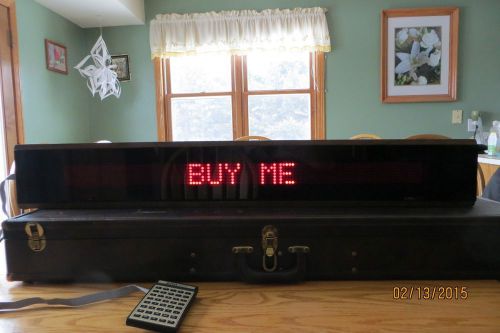 Alpha 2100-20 LED Programmable Message Display/Board/Sign