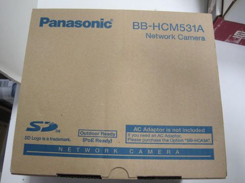 PANASONIC MODEL BB-HCM531A OUTDOOR PAN/TILT/ZOOM NETWORK CAMERA