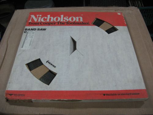 Nicholson Hardback Band Saw Coil  3/8&#034; x .025 10 Raker 66302
