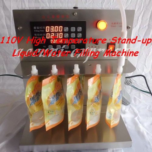 110v high temperature stand-up liquid/water filling self-priming pump machine for sale