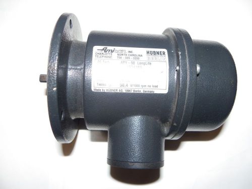 DC tachometer generator,  APY-50 Longlife, Made in Germany, 9000RPM
