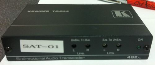 Kramer 482xl Bi-directional Audio Transcoder - FREE SHIP!