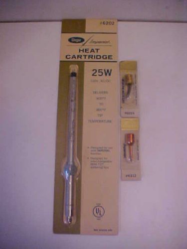 Ungar 6202 imperial heat cartridge &amp; soldering tips - for 6100 iron - new for sale