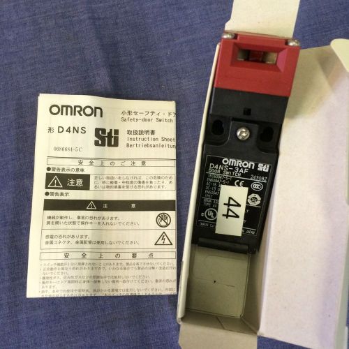 OMRON D4NS-3AF, Safety Door Guard Interlock Switch, NIB, NEW!