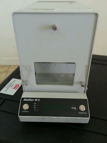 Mettler M3 Micro-Scale / Balance Type M3/l (Parts)