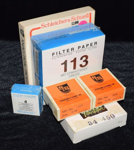 Misc. Whatman Filter Paper – NOS – Lab Supplies